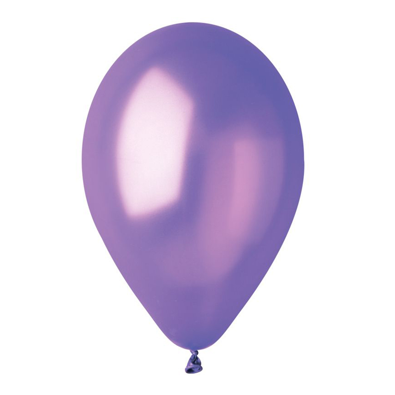Фиолетовый 34, Металл / Purple 34, латексный шар