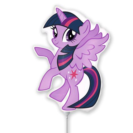 Пони Искорка мини / MLP Twilight Sparkle, фольгированный шар