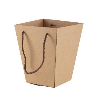 Коробка для цветов Крафт