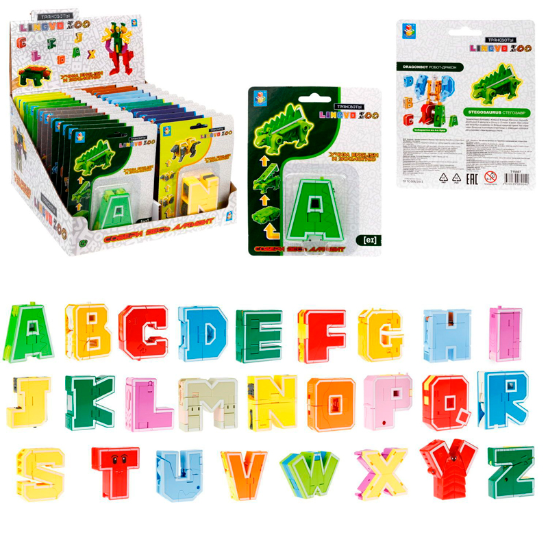 1toy Трансботы "Lingvo Zoo"