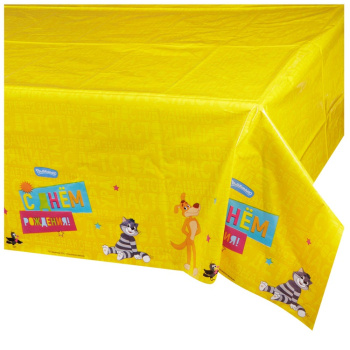 Скатерть Простоквашино "С днем рождения!"