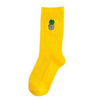 Носки "Ананас", Желтые (35-42)