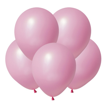 Розовый, Пастель / Pink, латексный шар
