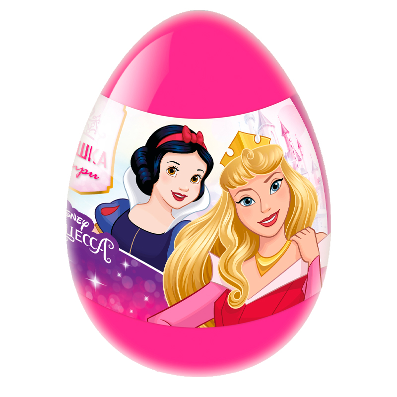 Пластиковое яйцо с игрушкой Disney Принцессы HAPPY MAGIC (собери коллекцию)