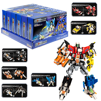 Конструктор 1TOY Blockformers Transconnector "Мегатрансфайтер" (собери коллекцию)