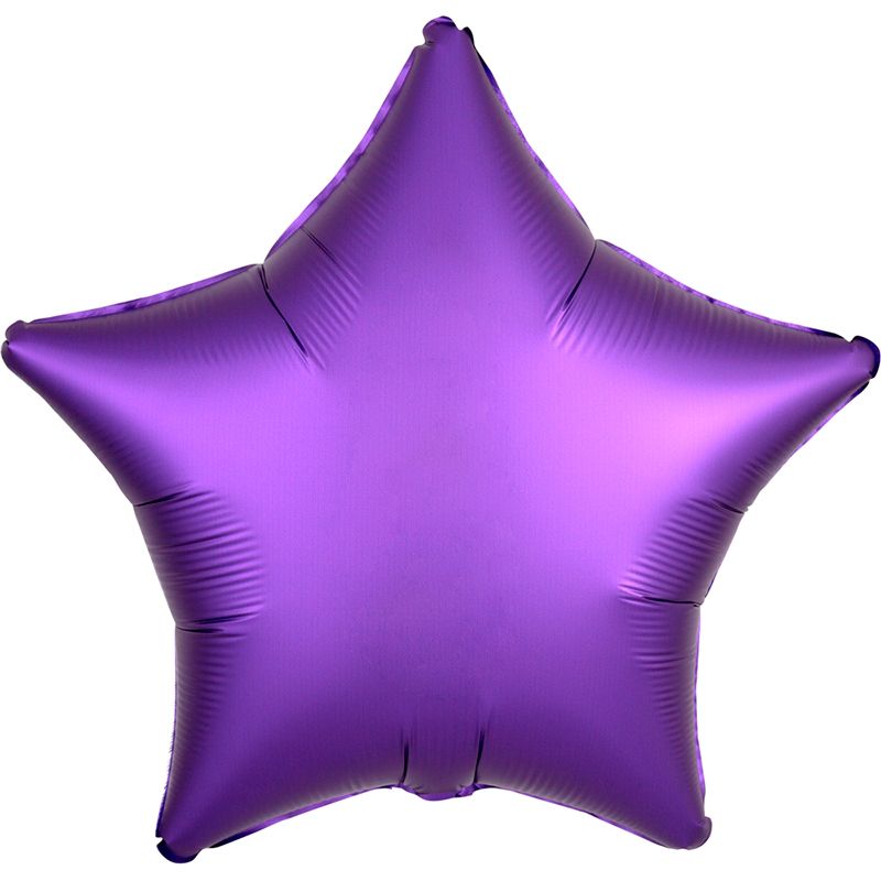 Звезда Фиолетовый Сатин Люкс в упаковке / Satin Luxe Purple Royal
