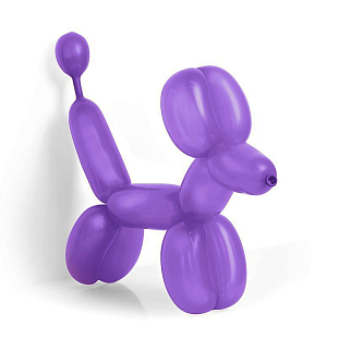  ШДМ Фиолетовый, Пастель / Purple, латексный шар
