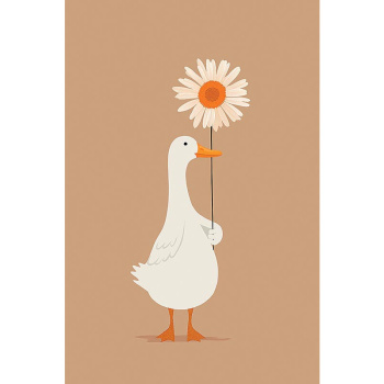 Открытка "Гусь"