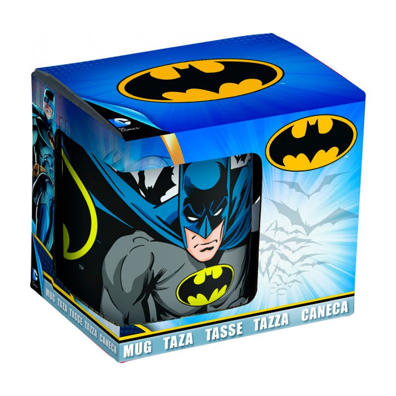Кружка керамическая в подарочной упаковке "Бэтмен" Сити / Batman 