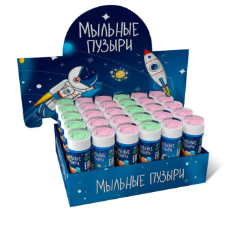 Мыльные пузыри "Космос" 60 мл / 1 шт. /