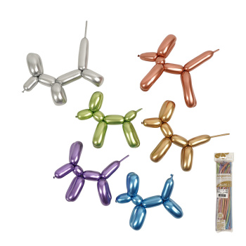 ШДМ Рефлекс Ассорти / Reflex Assorted (зеркальные шары), латексный шар