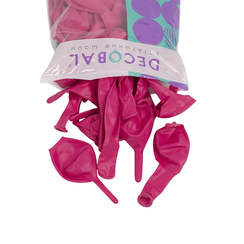 Линколун Фуксия, Пастель / Fuchsia, латексный шар