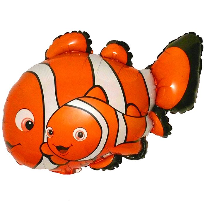 Рыбка-Клоун 2, фольгированный шар