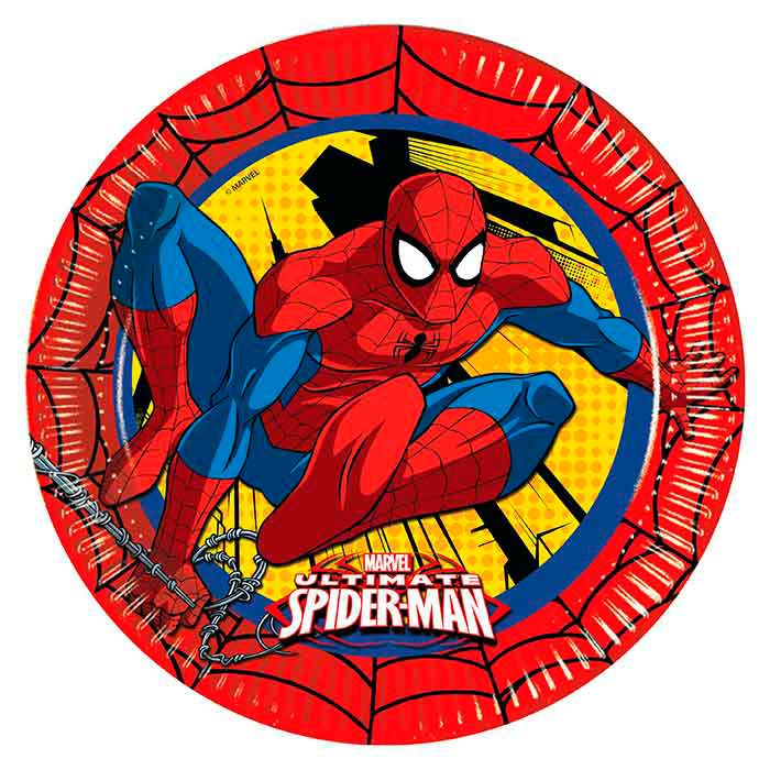 Тарелки "Человек-Паук. Супер сила" / Ultimate Spiderman Power