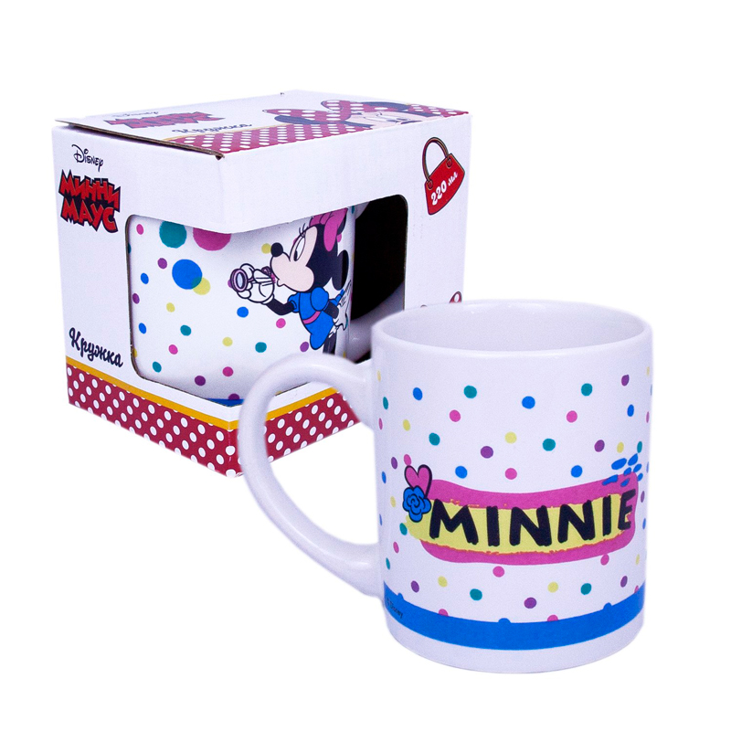 Кружка в подарочной упаковке "Минни Маус", фарфор / Minnie Mouse