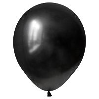Черный, Зеркальные шары / Mirror Black, латексный шар