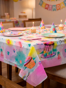 Скатерть "Сладкий День Рождения"
