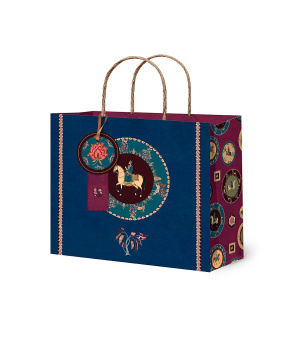Пакет подарочный "Падишах верхом на коне"