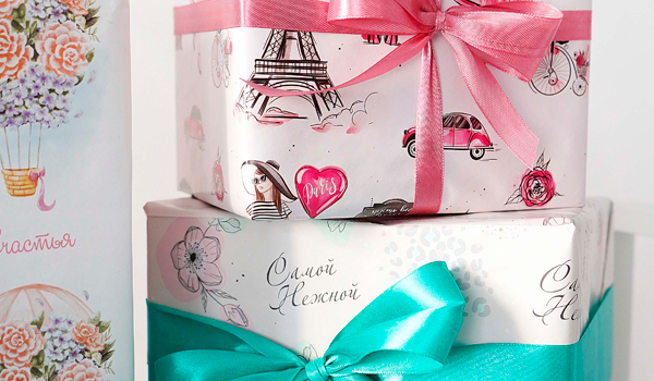 Бумага к 8 марта