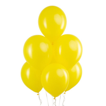 Желтый, Пастель / Yellow, латексный шар