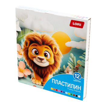 Пластилин FUNNY FRIENDS 12 цветов