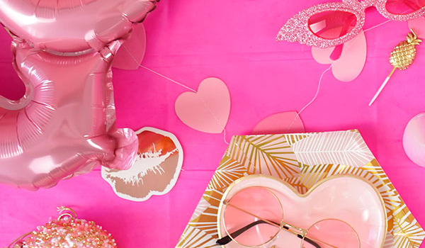 Сервировка с шаром LOVE