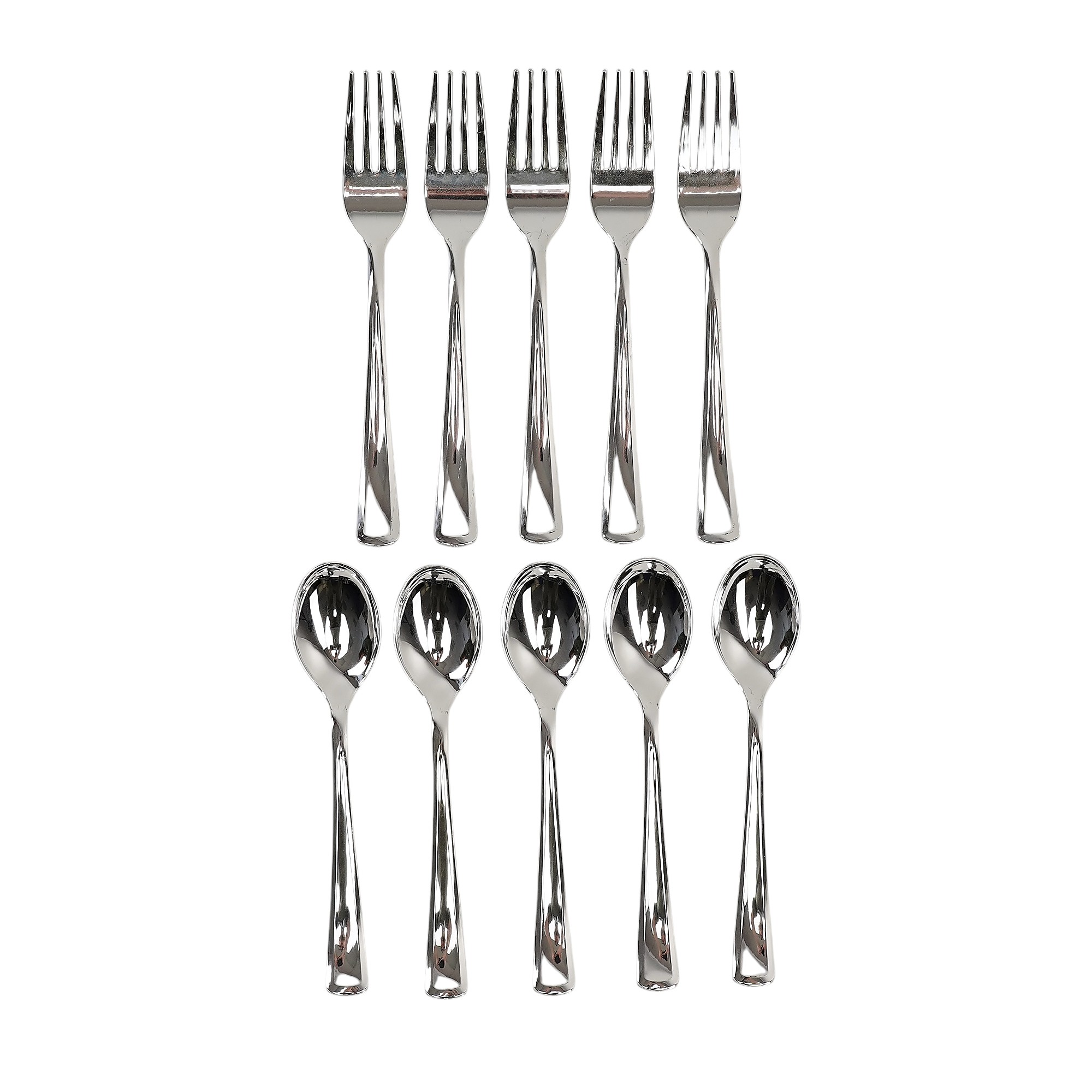 Набор столовых приборов Серебро (вилки, ложки)