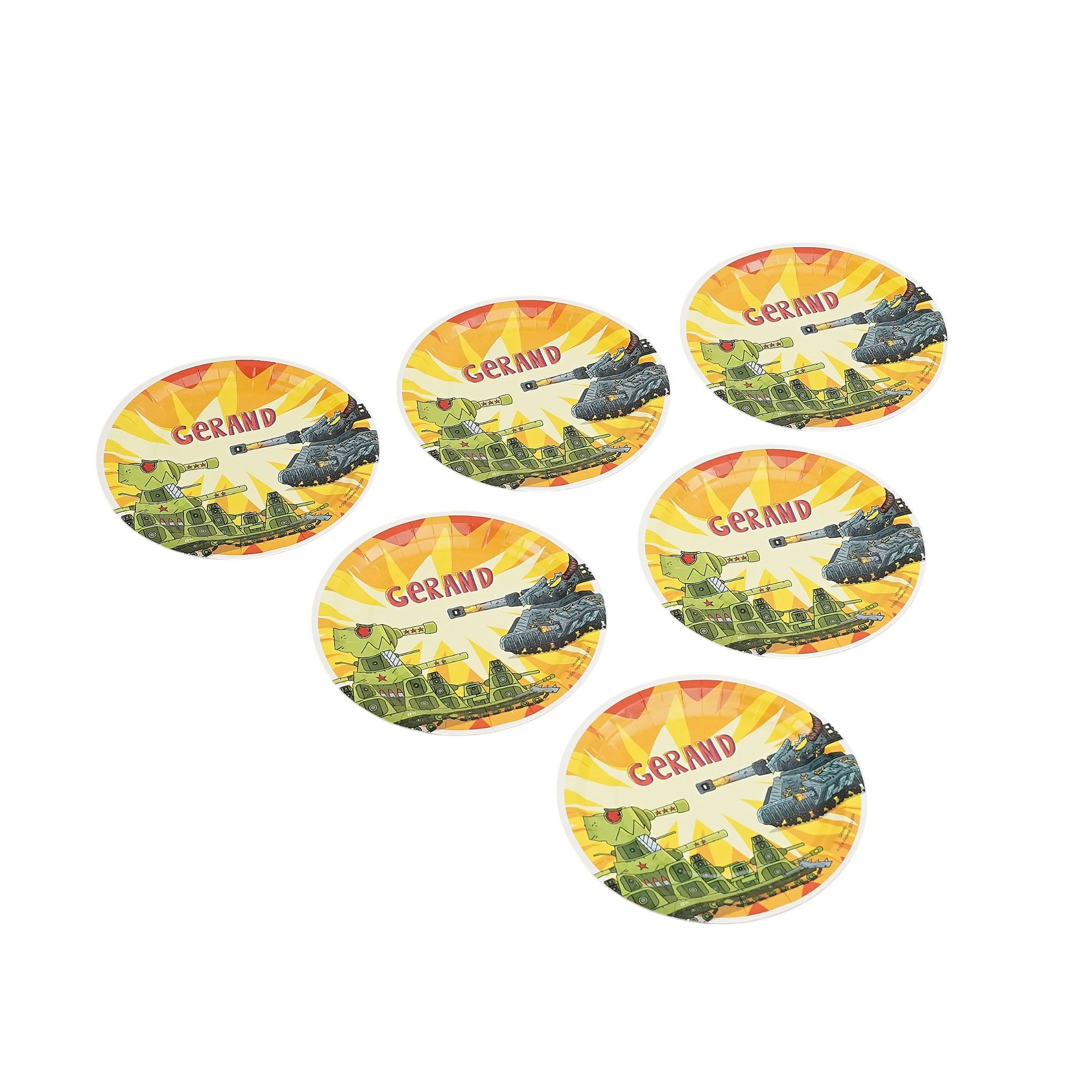 Тарелки бумажные "Gerand"