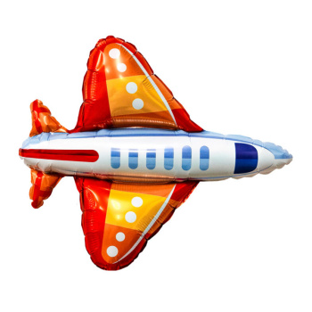 Мини самолет, фольгированный шар