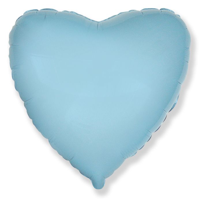 Сердце Светло-голубой в упаковке / Baby blue
