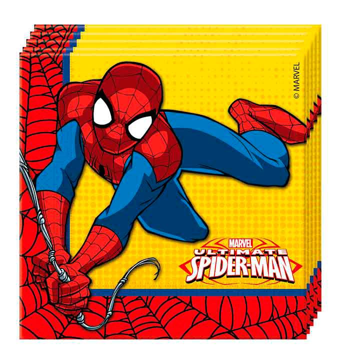 Салфетки "Человек-Паук. Супер сила" / Ultimate Spiderman Power