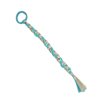 Косичка "Принцесса" Бело-голубая