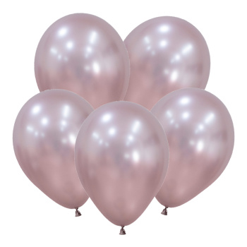 Розовый цветок, Шелк / Pink Blossom, латексный шар