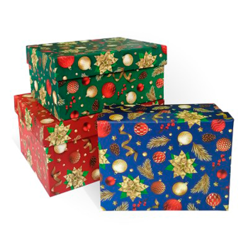 Набор подарочных коробок 3 в 1 "Золотая магия"