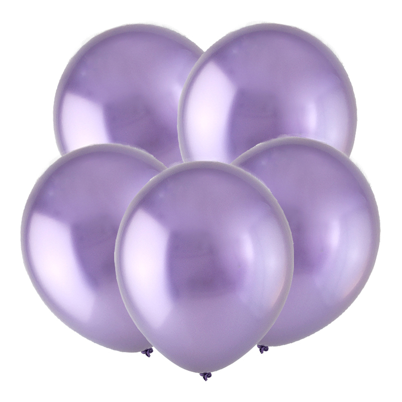 Сиреневый, Зеркальные шары / Mirror Violet, латексный шар
