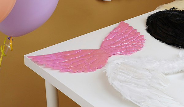 бохо шары гирлянда крылья