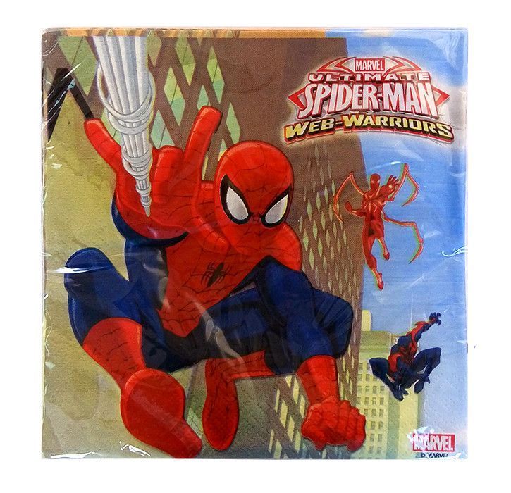 Салфетки "Человек-Паук" / Ultimate Spiderman Web Warriors