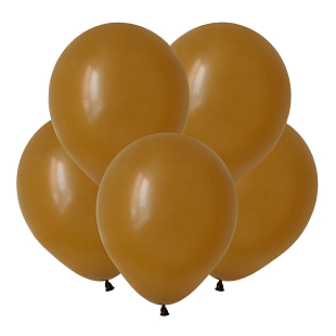 Шар Коричневый Пастель