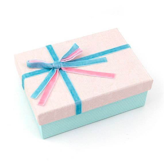 Набор подарочных коробок 2 в 1 "Нежность" Розовый