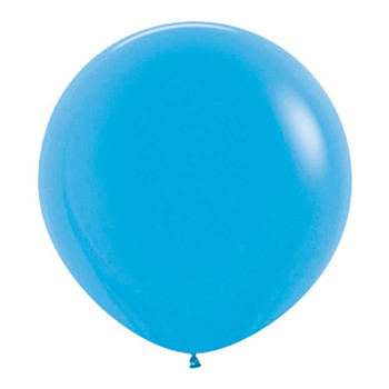 Голубой, Пастель / Light blue, латексный шар