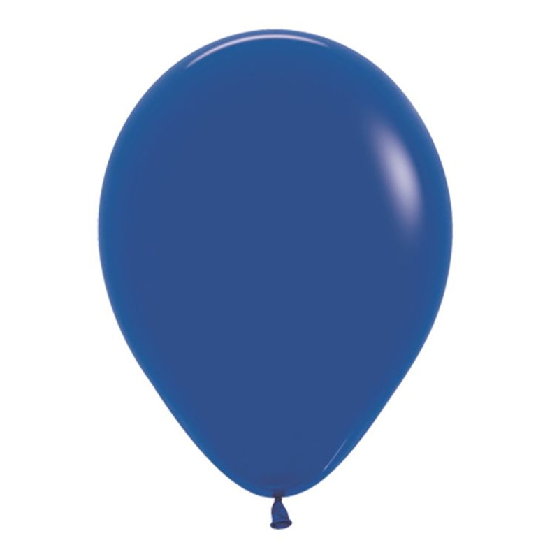 Синий, Пастель / Royal Blue, латексный шар
