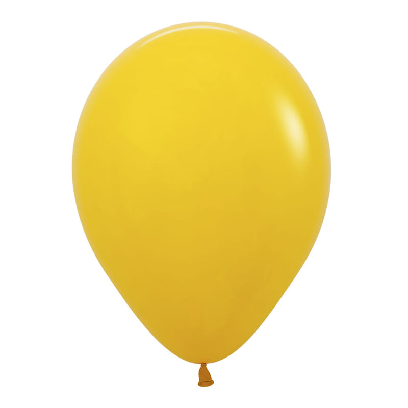 Медовый желтый, Пастель / Honey Yellow, латексный шар
