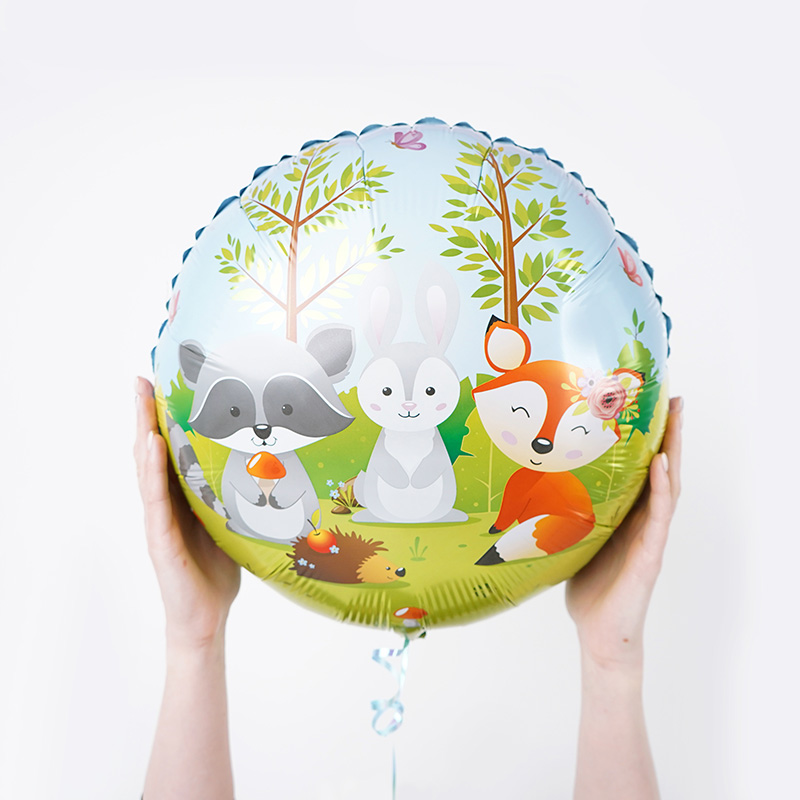 Волшебный лес (дизайн ООО БРАВО), фольгированный шар