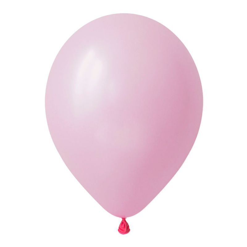 Розовый Макаронс, Пастель / Baby pink, латексный шар