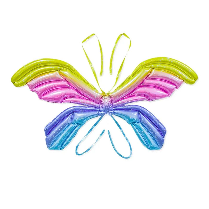 Крылья радужные в упаковке / Wings rainbow, фольгированный шар