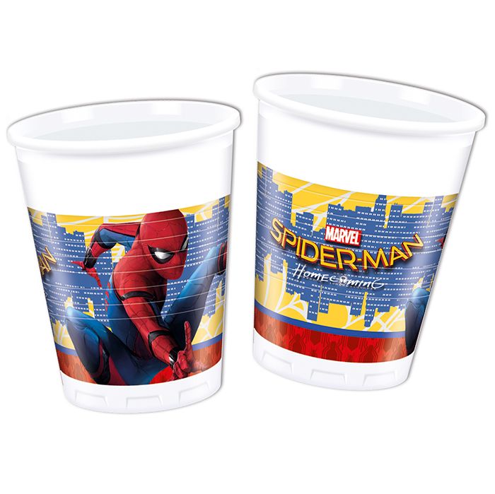 Стаканы пластиковые "Человек - Паук. Суперсила" / Ultimate Spiderman Power