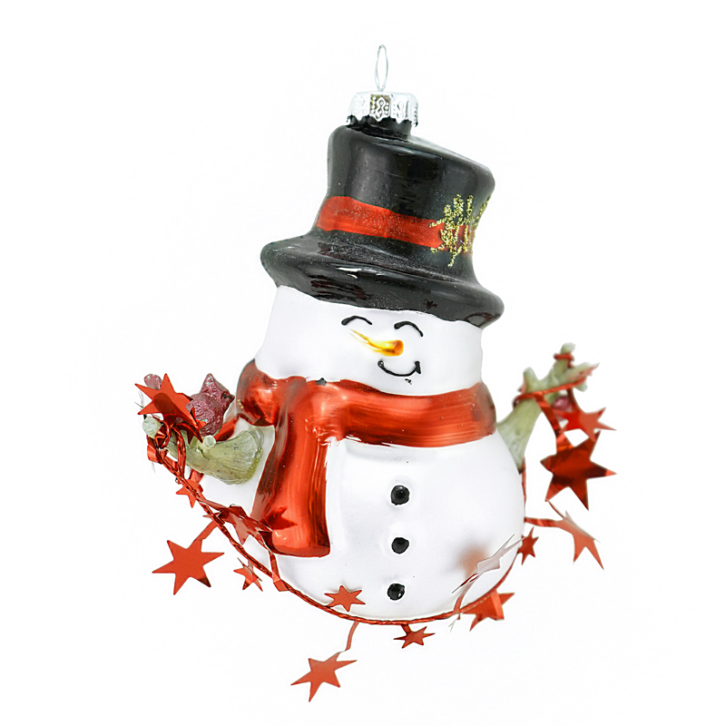 Елочная игрушка "Снеговик", в подарочной упаковке УЦЕНКА