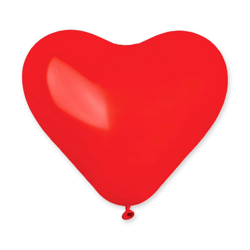 Сердце Ассорти, Пастель / Assorted / Латексный шар