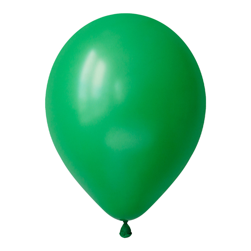 Зеленый, Пастель / Green, латексный шар