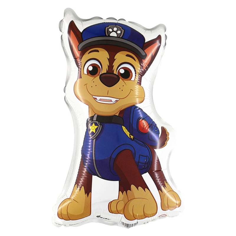 Чейз. Щенячий патруль мини / Paw Patrol Chase mini, фольгированный шар